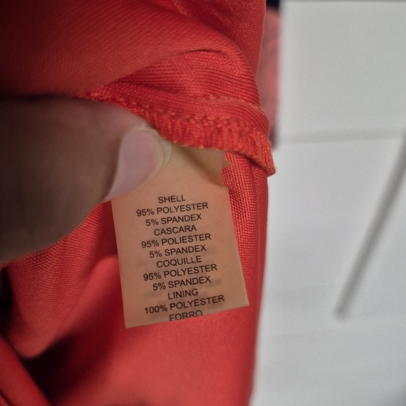 Vince Camuto Navy Women's 3/4 sleeve Dress With Gold Zipper closure Sz 8 - Picture 5 of 7